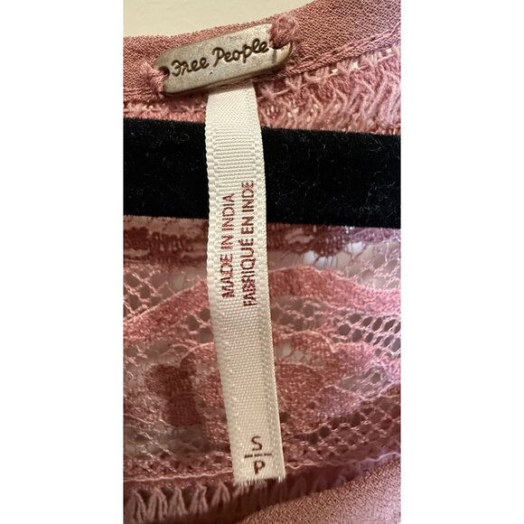 Free People Penny Lane Tunic Top In Cactus Flower SZ S/P Boho Festival Romantic - Picture 8 of 10